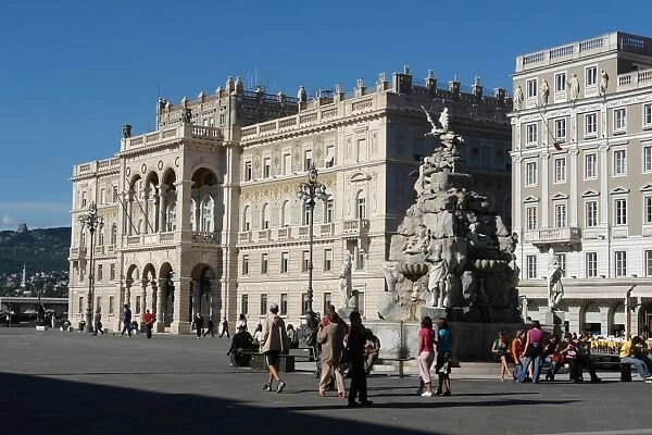 Government building, Trieste, Italy