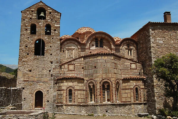 Greece. Mystras. The Cathedral or Metropolitan Church of Agh
