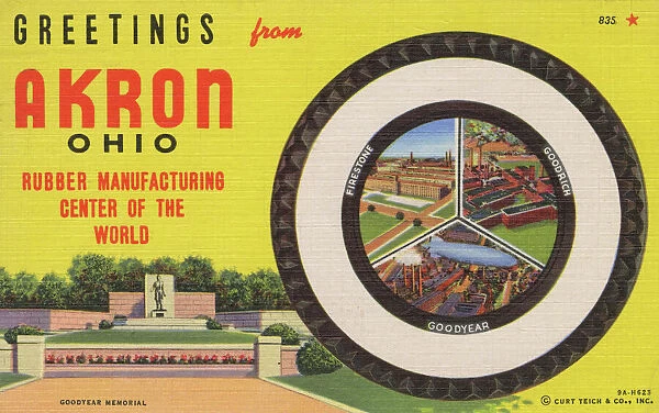 Greetings from Akron, Ohio, USA