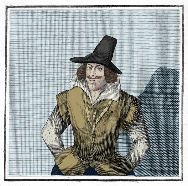 Framed Print of Guy Fawkes Print - Gunpowder Plot Conspirator