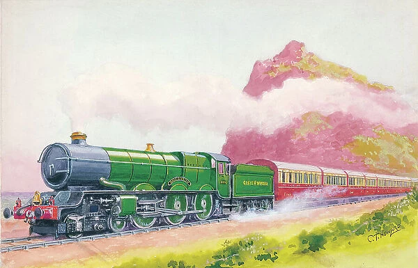 GWR No. 6000 King George V with the Torbay Express