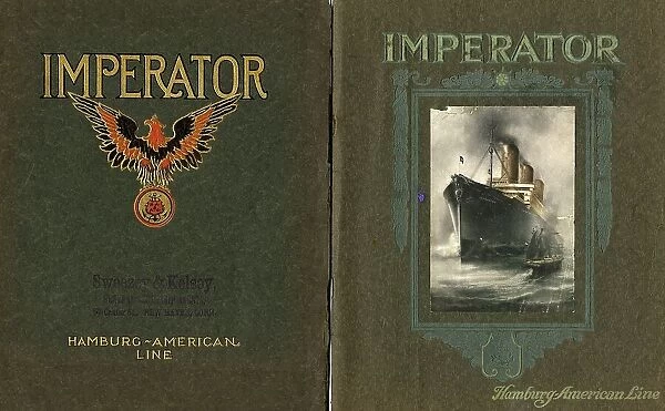 Hamburg-American Line, Imperator brochures