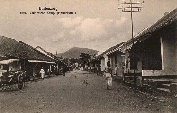 Handelsstraat, Chinatown, Buitenzorg, West Java, Indonesia