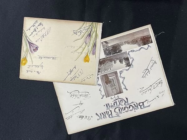 Harland ad Wolff, album with autographs