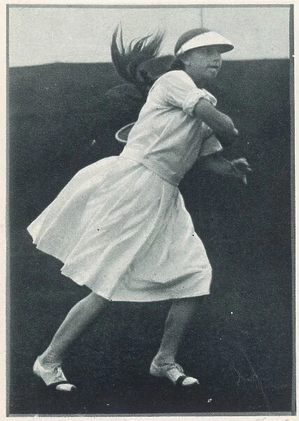 Helen Wills Moody as a little girl