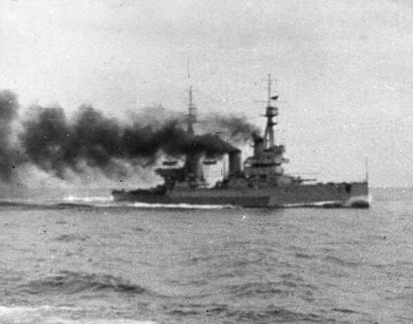 HMS Inflexible, British battlecruiser, WW1