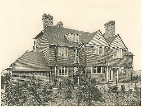 House in West Kent, Entrance Front