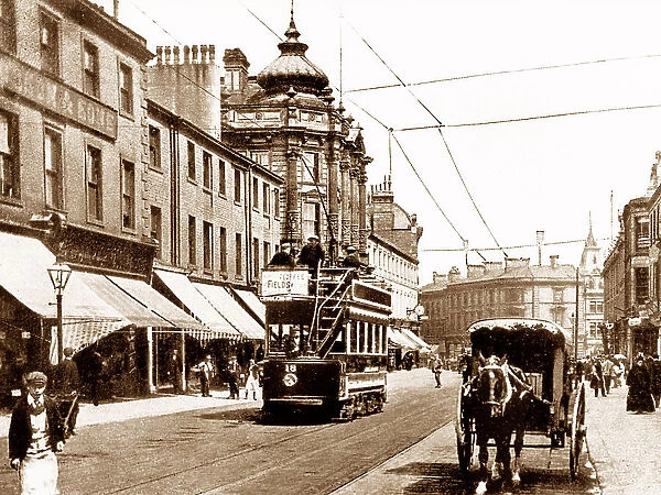 Huddersfield New Street early 1900s