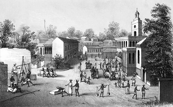 India  /  Bombay Street 1840