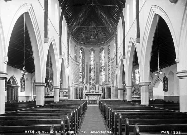 Interior, All Saints Church, R. C. Ballymena