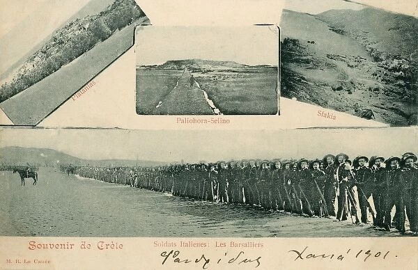 Italian troops on Crete