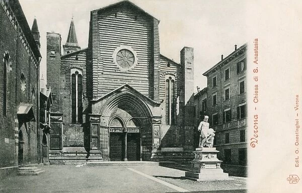 Italy - Verona - Church of St Anastasia