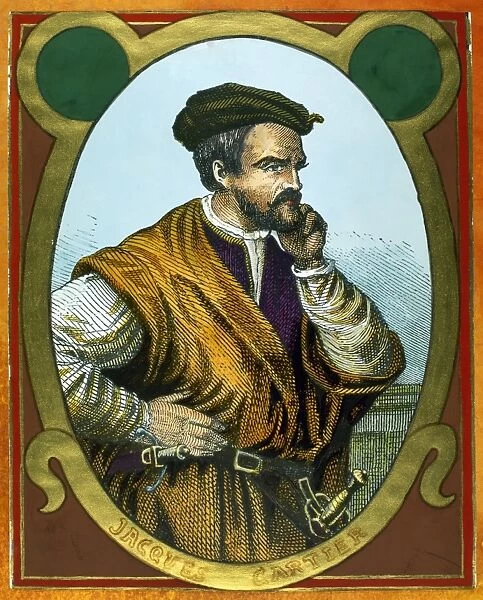Jacques Cartier 1491a I 1557 French Explorer Portrait