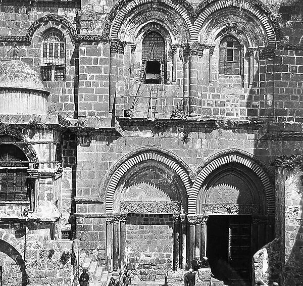 Jerusalem Church of the Holy Sepulchre probably 1870s