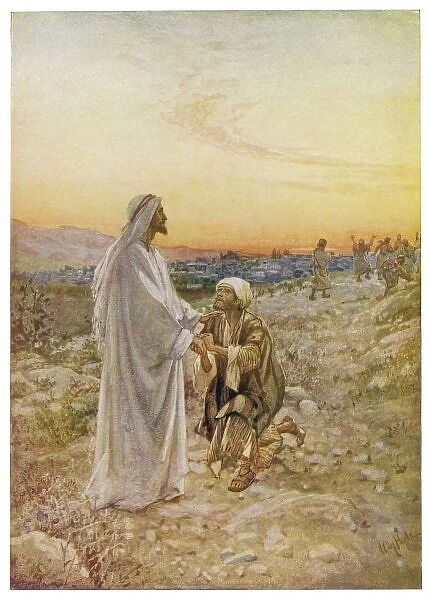 Jesus Heals a Leper