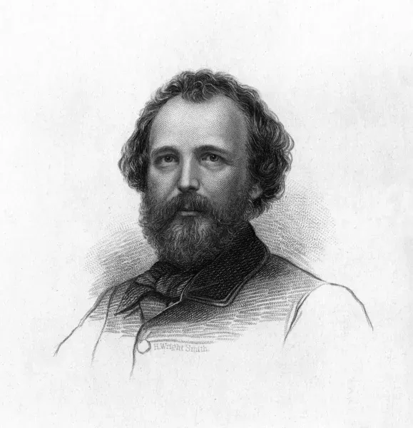 John Godfrey Saxe American Poet Date: 1816 1887 (Photos Framed, Prints,...)  #14104377