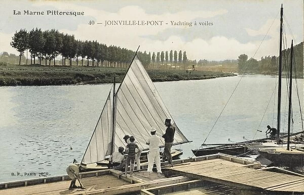 Joinville-de-Port, France - River Marne