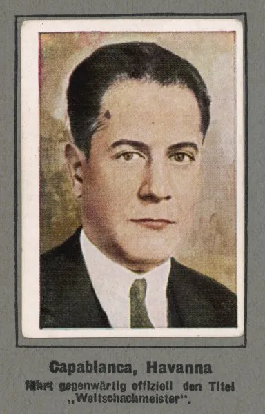 JOSE RAUL CAPABLANCA Cuban chess master available as Framed Prints