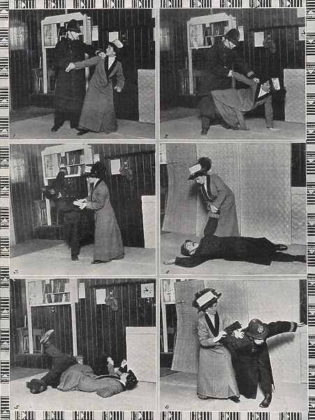 Ju-Jitsu suffragette