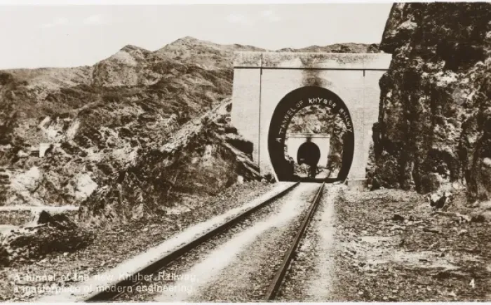 Framed Print : Khyber Pass Print - New Khyber Railway Tunnel, 1919 Framed Print : Khyber Pass Print - New Khyber Railway Tunnel, 1919