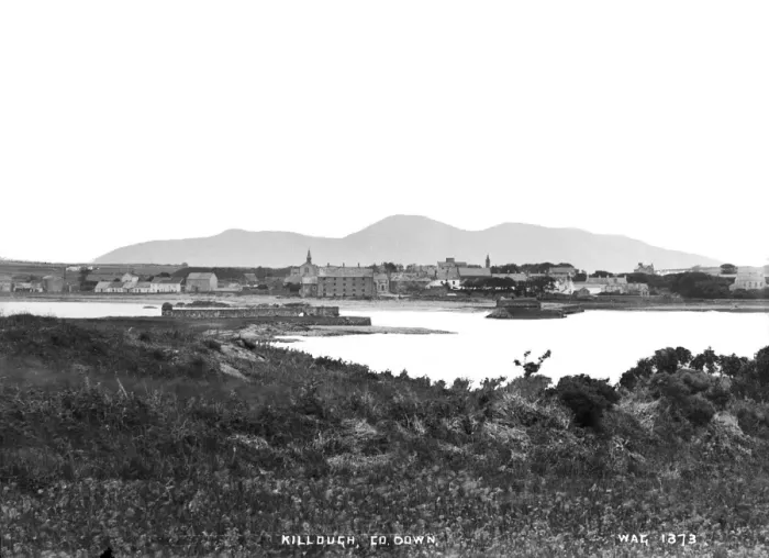 Framed Print : Killough, Co. Down Panoramic Print circa early 1900s Framed Print : Killough, Co. Down Panoramic Print circa early 1900s
