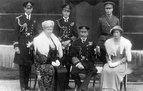 King George V and family; early 1920s