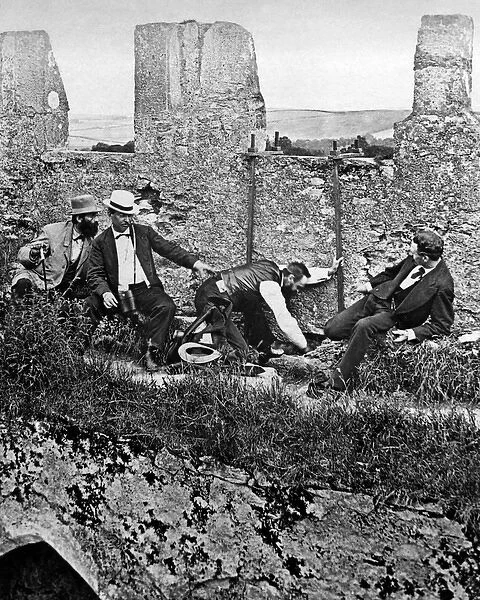 Kissing the Blarney Stone, Ireland