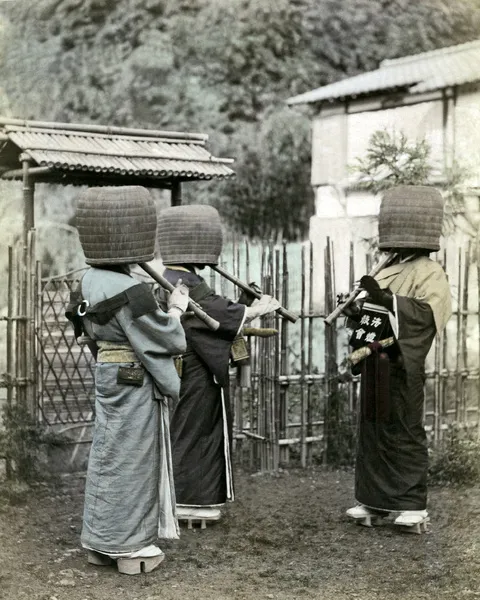 Komuso Buddhist monks, Japan