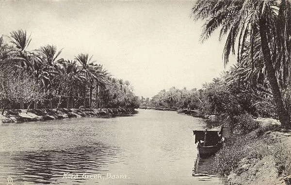 Kora Creek - Basra, Iraq, WWI era