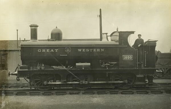 Locomotive no 1850 0-6-0 tank engine