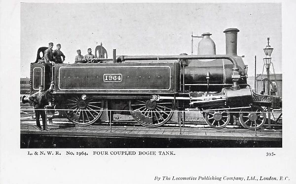 Locomotive no 1964 four coupled bogie tank
