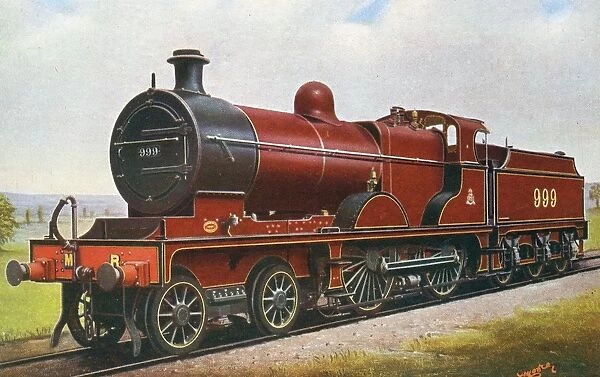 Locomotive no 999 4-4-0