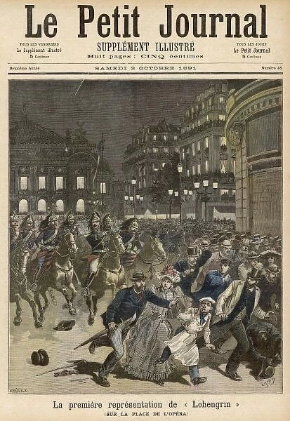 Lohengrin Riots, Paris