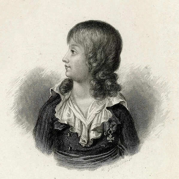 Louis XVII, titular King of France, son of Louis XVI