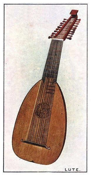 Lute - In general use throughout the 16th and 17th centuries