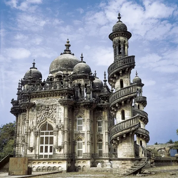 Mahabat Maqbara Mausoleum. 1892. INDIA. Junagadh