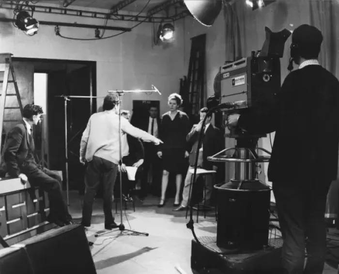 Framed Print : Southern Television Studio Print, 1960s