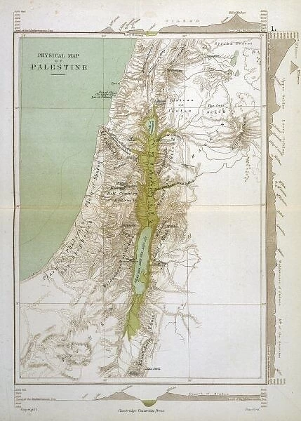 Map  /  Asia  /  Palestine  /  Bible