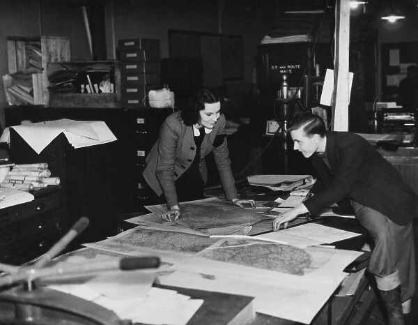 Map Department, WWII