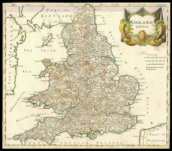 Map  /  England & Wales 1810