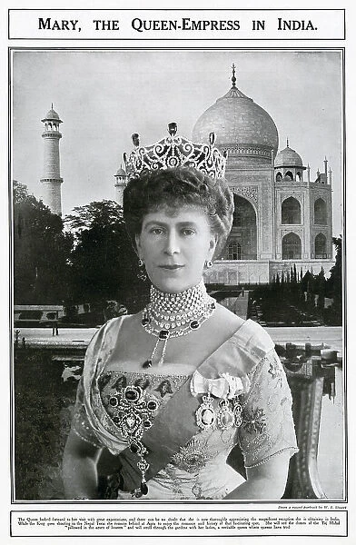 Mary, the Queen-Empress in India 1911