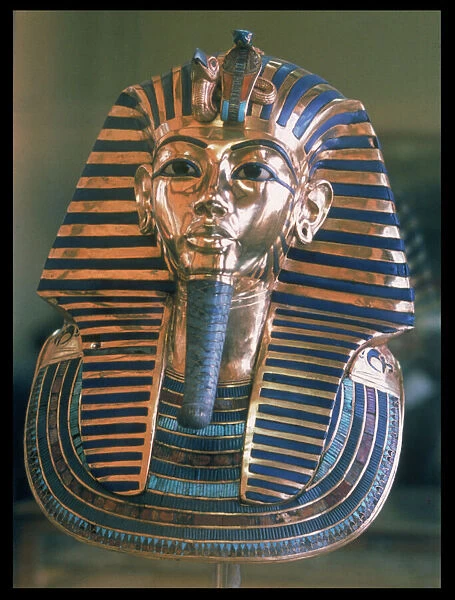 Mask of Tutankhamun. The famous mask of Pharoah TUTANKHAMUN