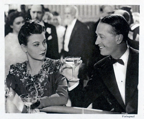 Maurice Chevalier and Marie Dea