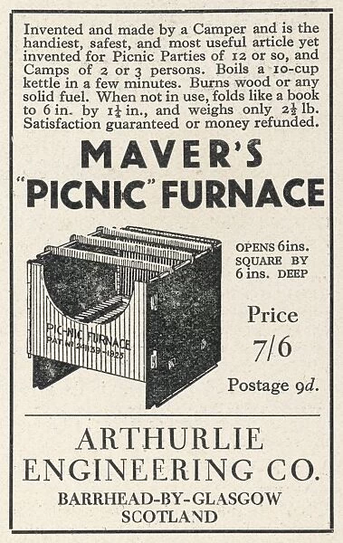 Mavers Picnic Furnace Ad