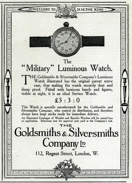 Goldsmiths Military Luminous Watch Print Art Prints, Posters