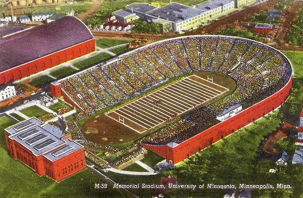 Minneapolis, Minnesota, USA - Memorial Stadium, University