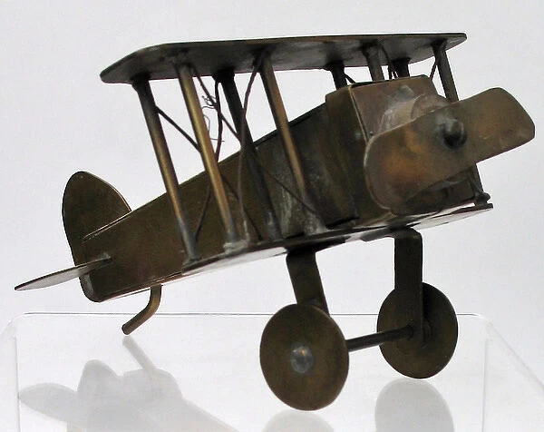 Model of a biplane, WW1