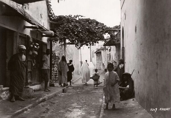 Morocco, North West Africa - Street Scene, Rabat