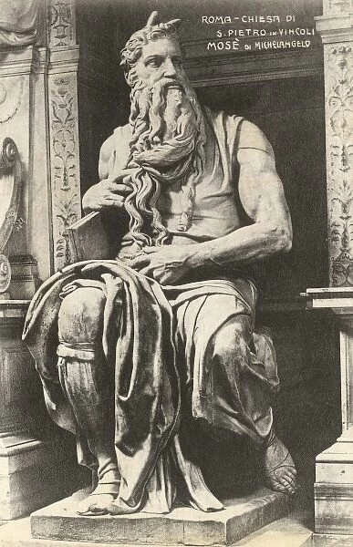 Moses by Michaelangelo