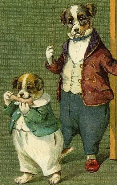 Mr Dog and son by g h Thompson